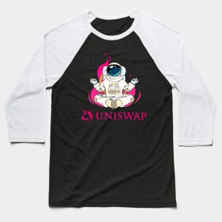 Uniswap UNI coin Crypto coin Crytopcurrency Baseball T-Shirt